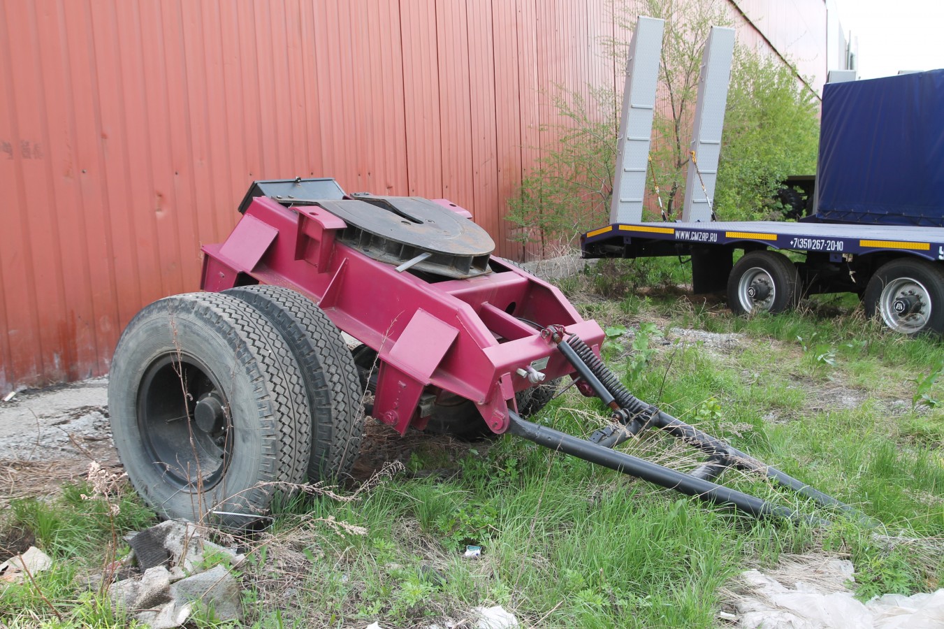 Тележка подкатная чмзап 8379 по спецификации  2800020