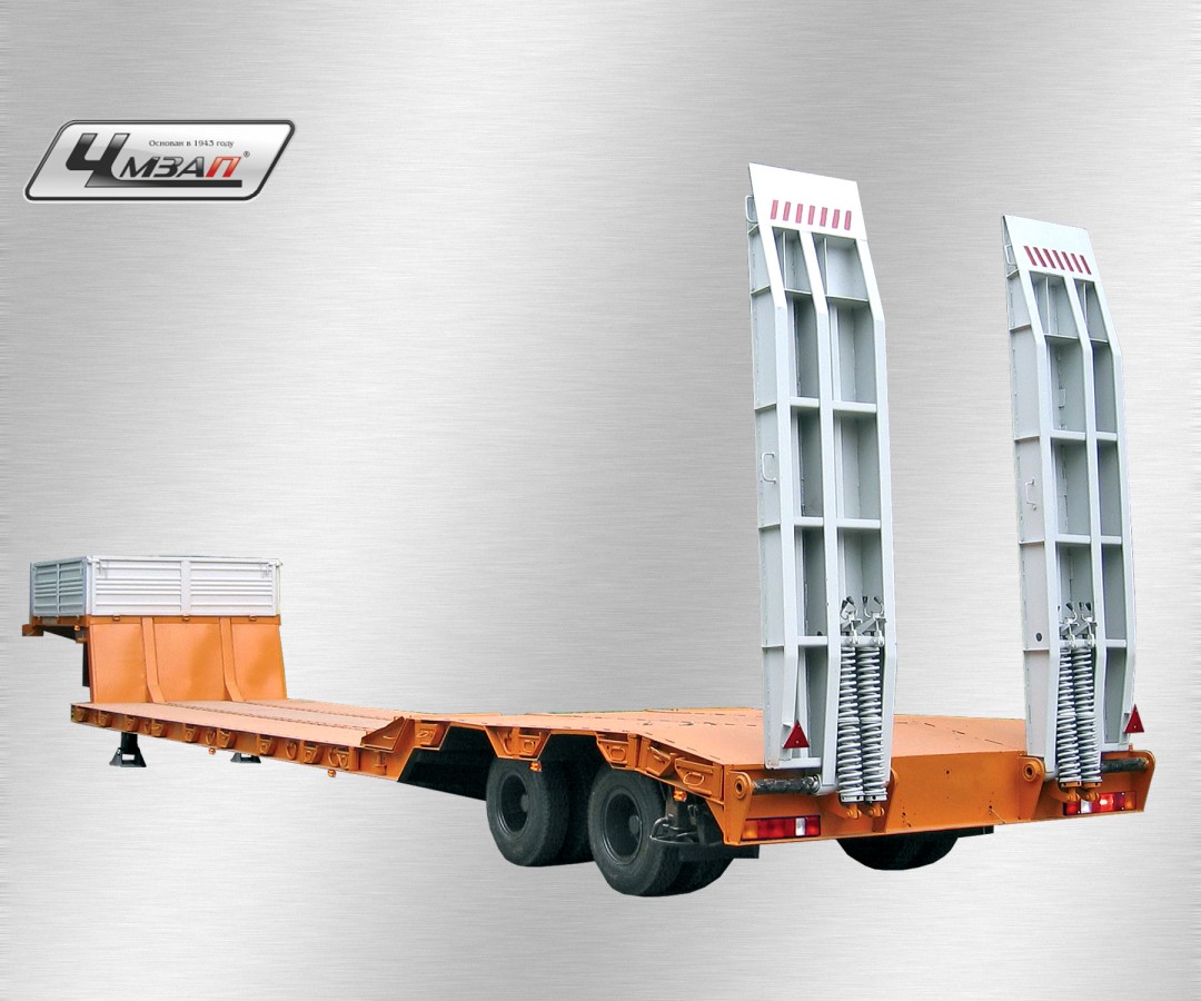 Низкорамный полуприцеп-тяжеловоз чмзап 93853 по спецификации 037 нр