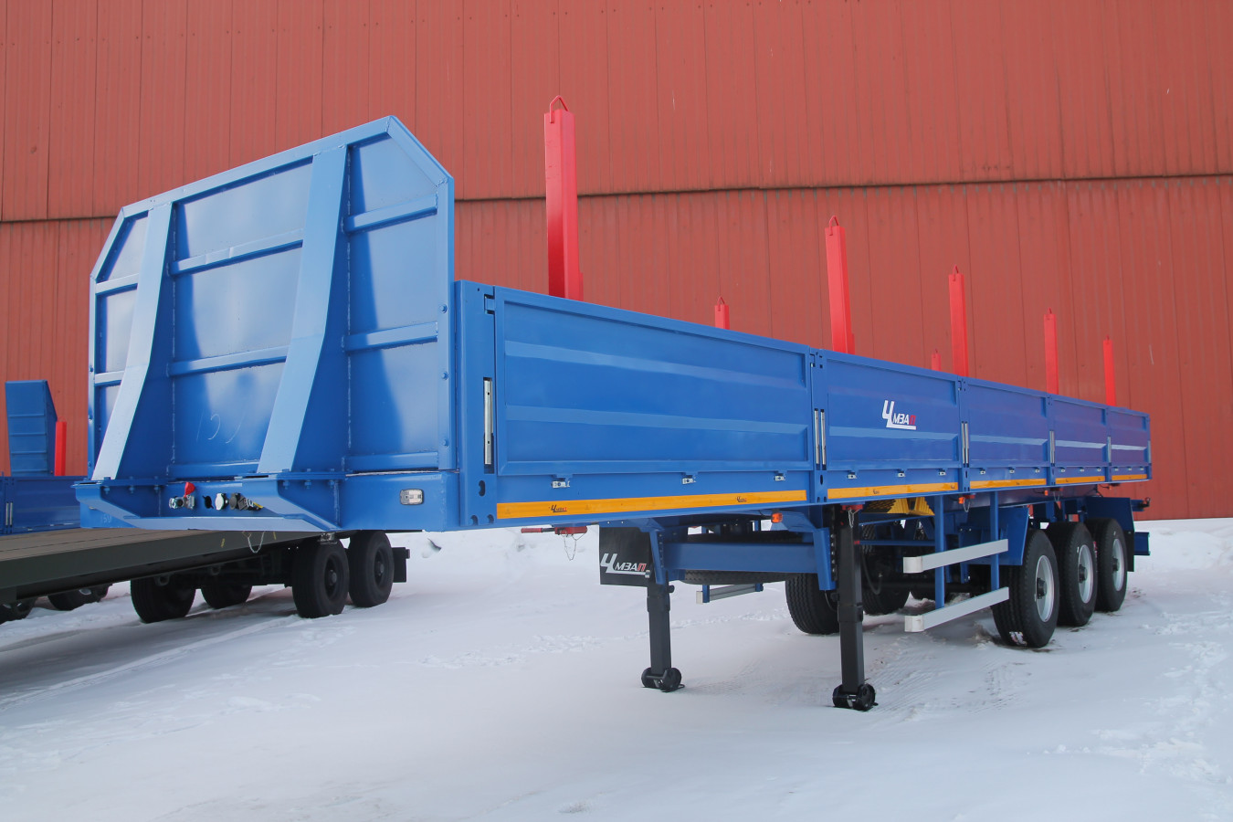 Полуприцеп бортовой чмзап 99065 по спецификации 020 к4