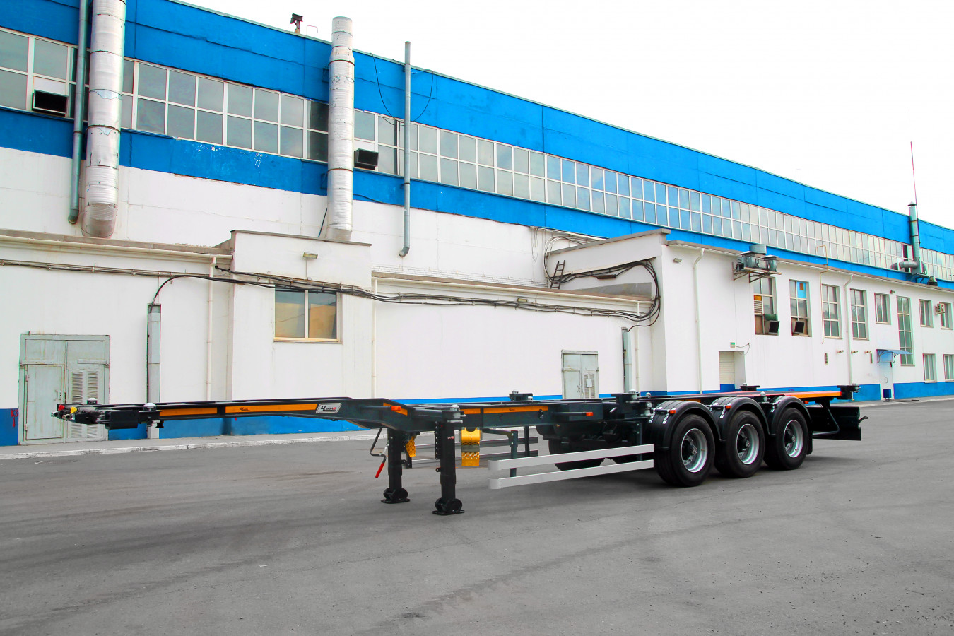 Полуприцеп-контейнеровоз чмзап 99064 по спецификации 053 плc