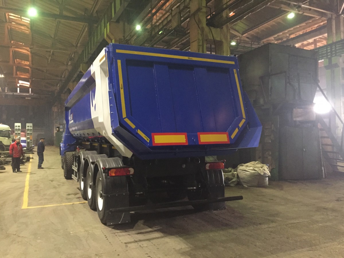 Полуприцеп-самосвал чмзап 9520 по спецификации 022 пп4