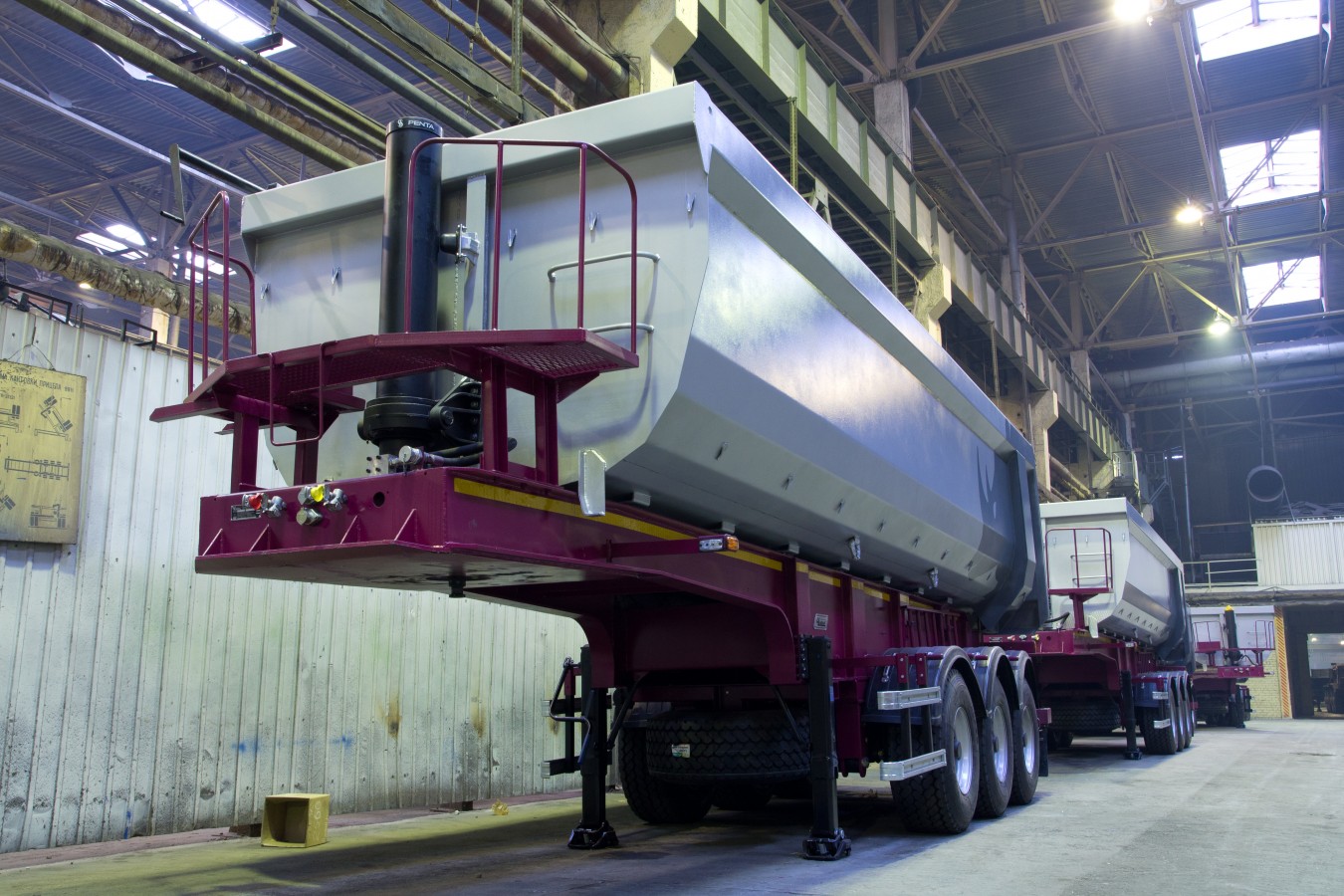 Полуприцеп-самосвал чмзап 9520 по спецификации 022-02 вс