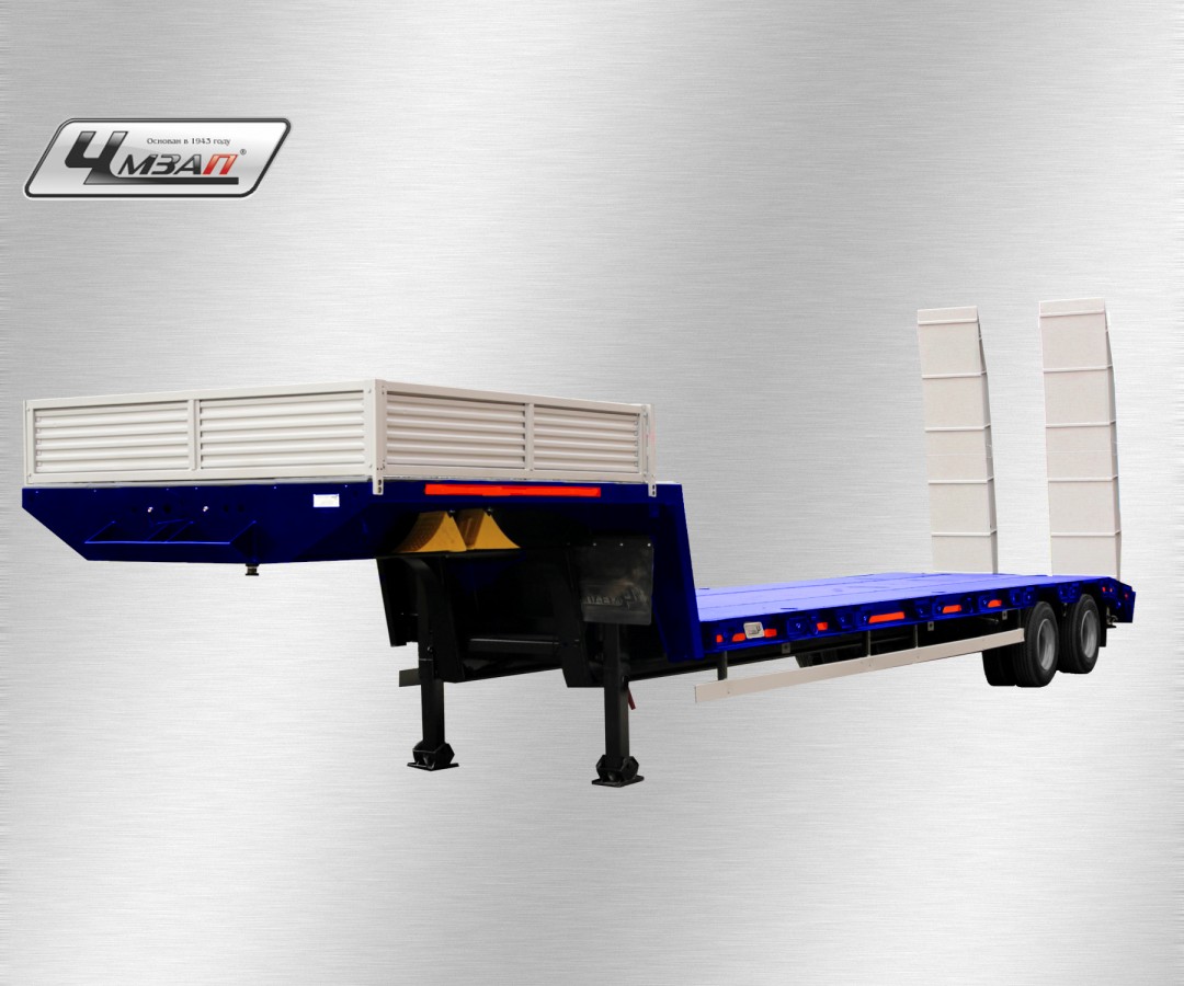 Низкорамный полуприцеп-тяжеловоз чмзап 938530 по спецификации 037 ук2