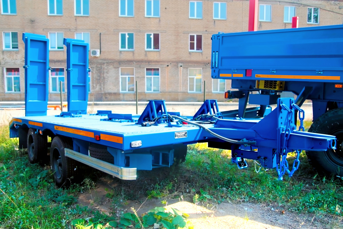 Прицеп-платформа чмзап 8358 по спецификации 010-04 вс