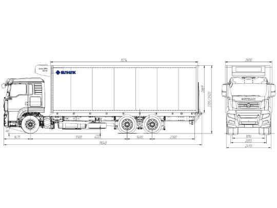 5.2.2.04фургон-рефрижераторsitrak c7h 6×2 zz1316v553he1