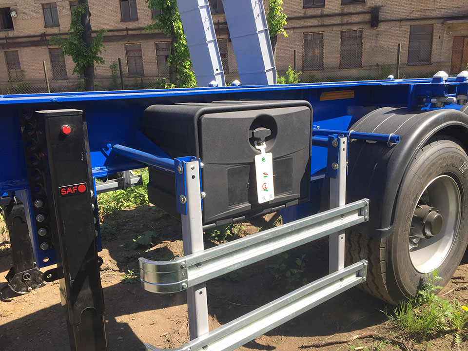 Полуприцеп для перевозки контейнеров 45 футовых чмзап 99903 по спецификации 028