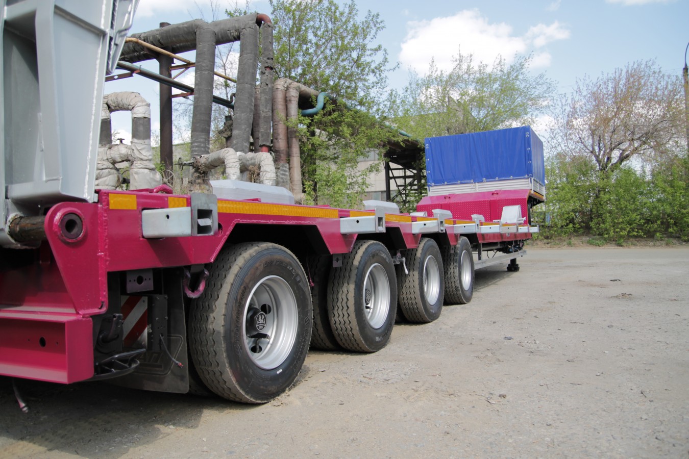 Полуприцеп чмзап 99903 по спецификации 035 т