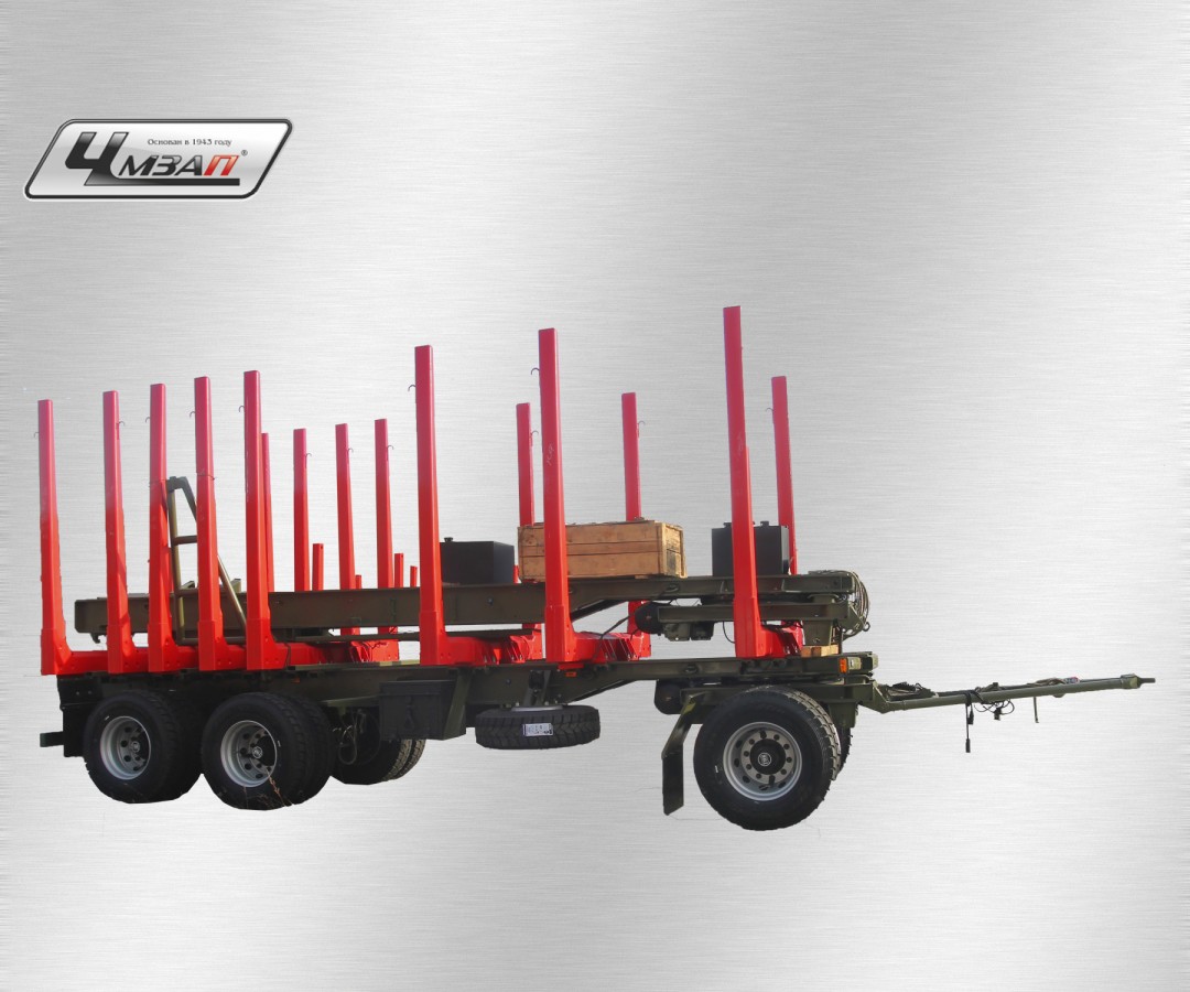 Прицеп-сортиментовоз чмзап 83981 по спецификации 055 к