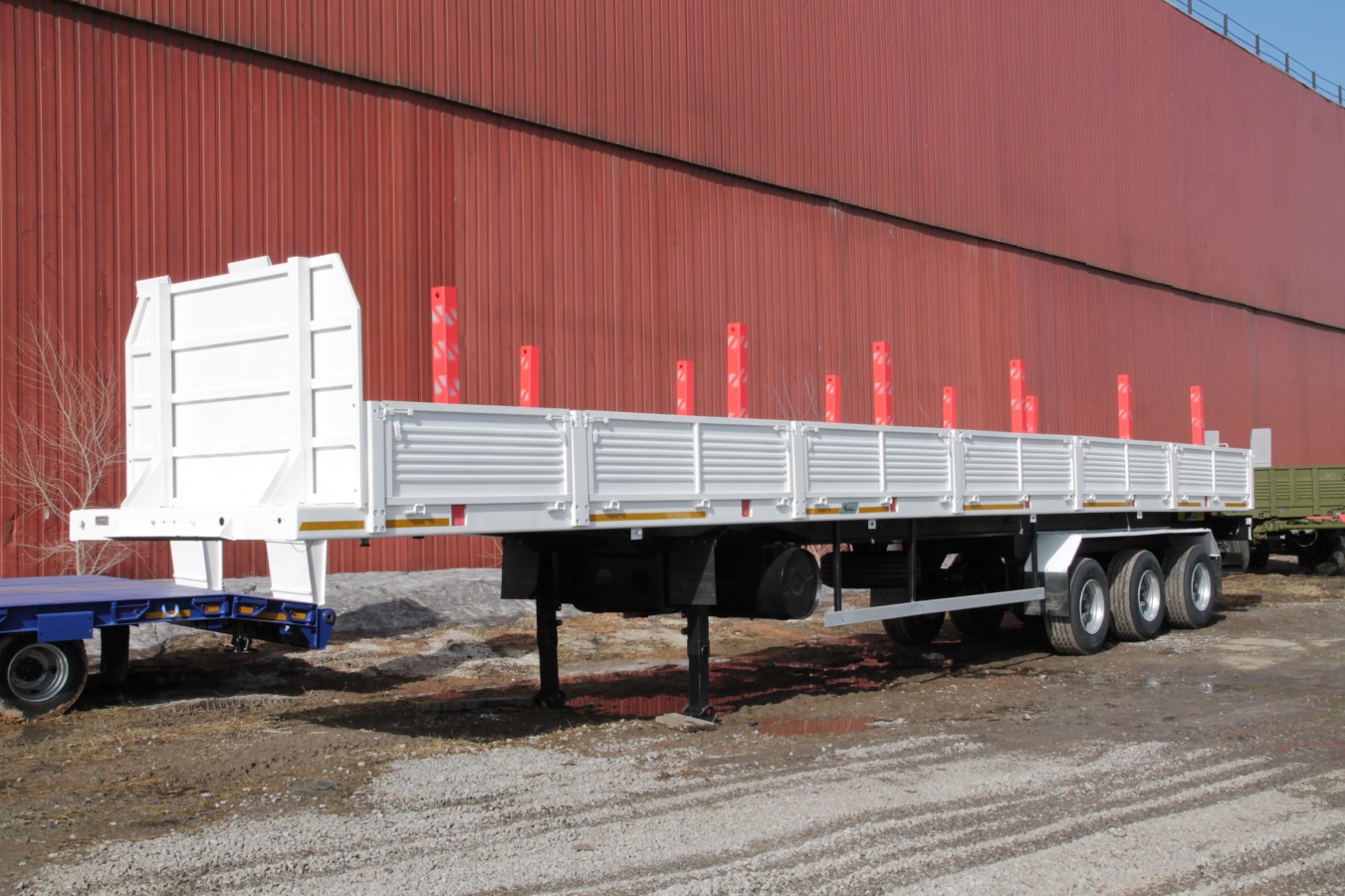 Полуприцеп бортовой чмзап 99065 по спецификации 038 бтк1