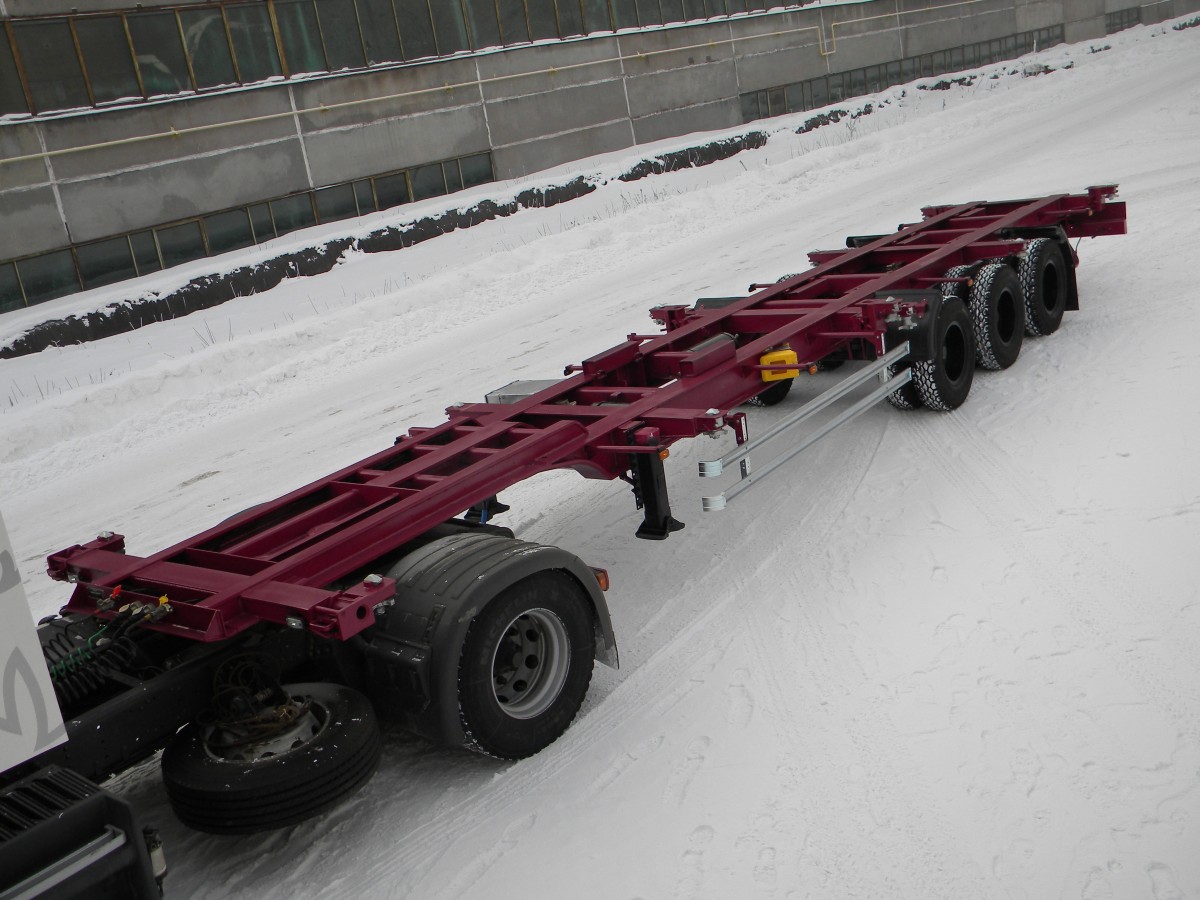 Полуприцеп-контейнеровоз чмзап 9911 по спецификации 053 к