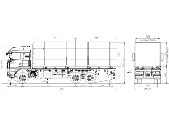 5.3.4.01сортиментовоз 455618-0000010 на шасси sitrak c7h 6х6