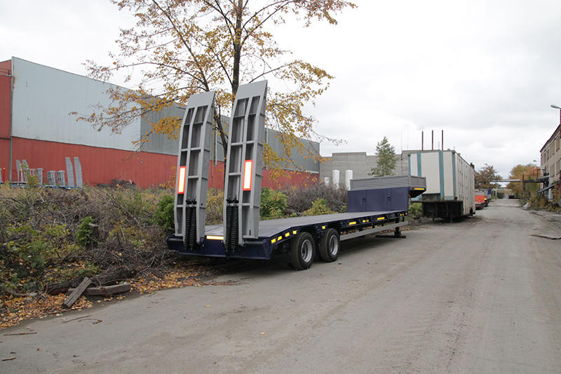 Низкорамный полуприцеп-тяжеловоз чмзап 938530 по спецификации 037 ук2