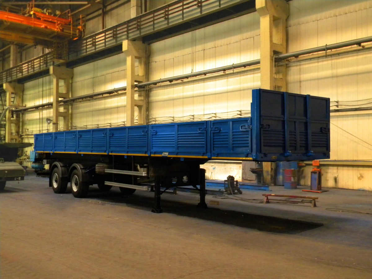 Полуприцеп бортовой чмзап 93853 по спецификации 036 шд