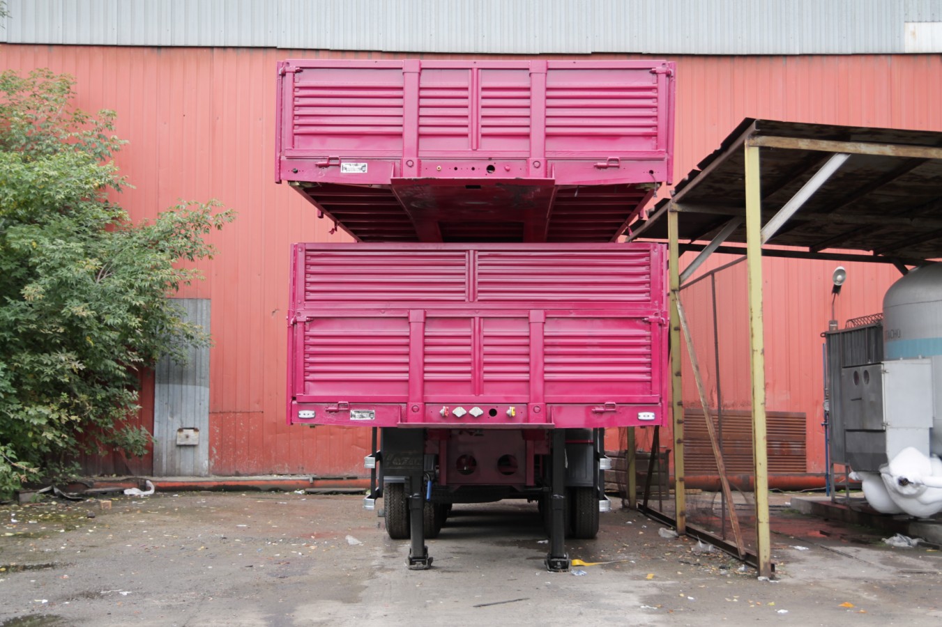 Полуприцеп бортовой чмзап 99065 по спецификации 031 пгм