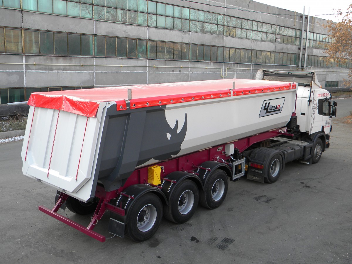 Полуприцеп-самосвал чмзап 9520 по спецификации 020