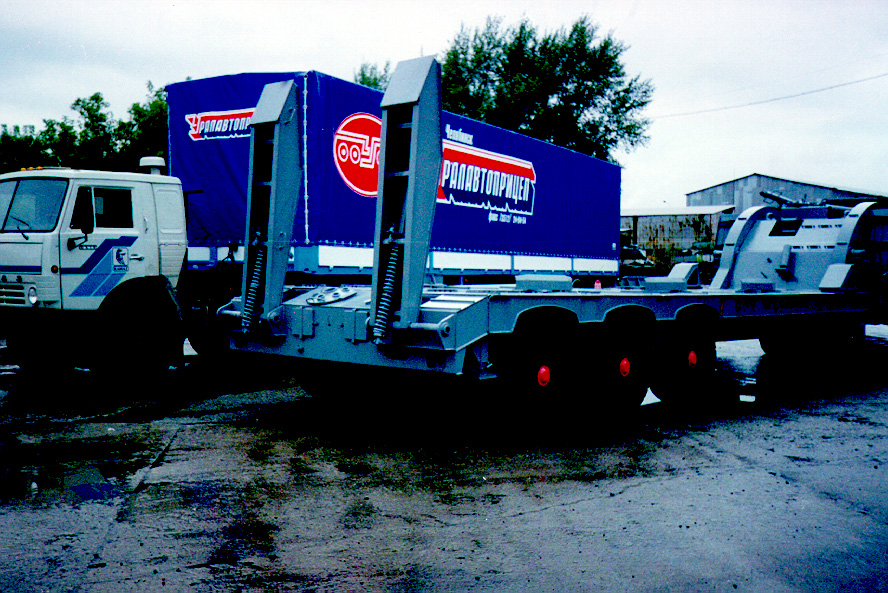 Полуприцеп-тяжеловоз чмзап 9990 по спецификации 070