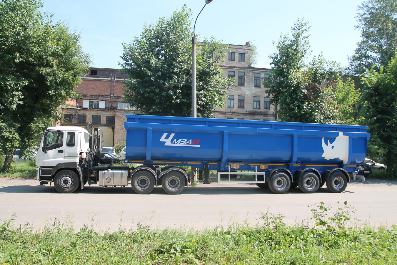 Полуприцеп-самосвал чмзап 9520 по спецификации 022 psmэ