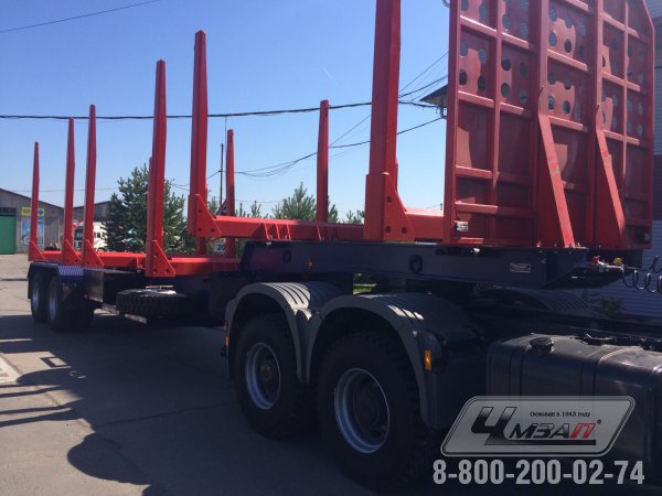 Полуприцеп-лесовоз чмзап 99865 по спецификации 041