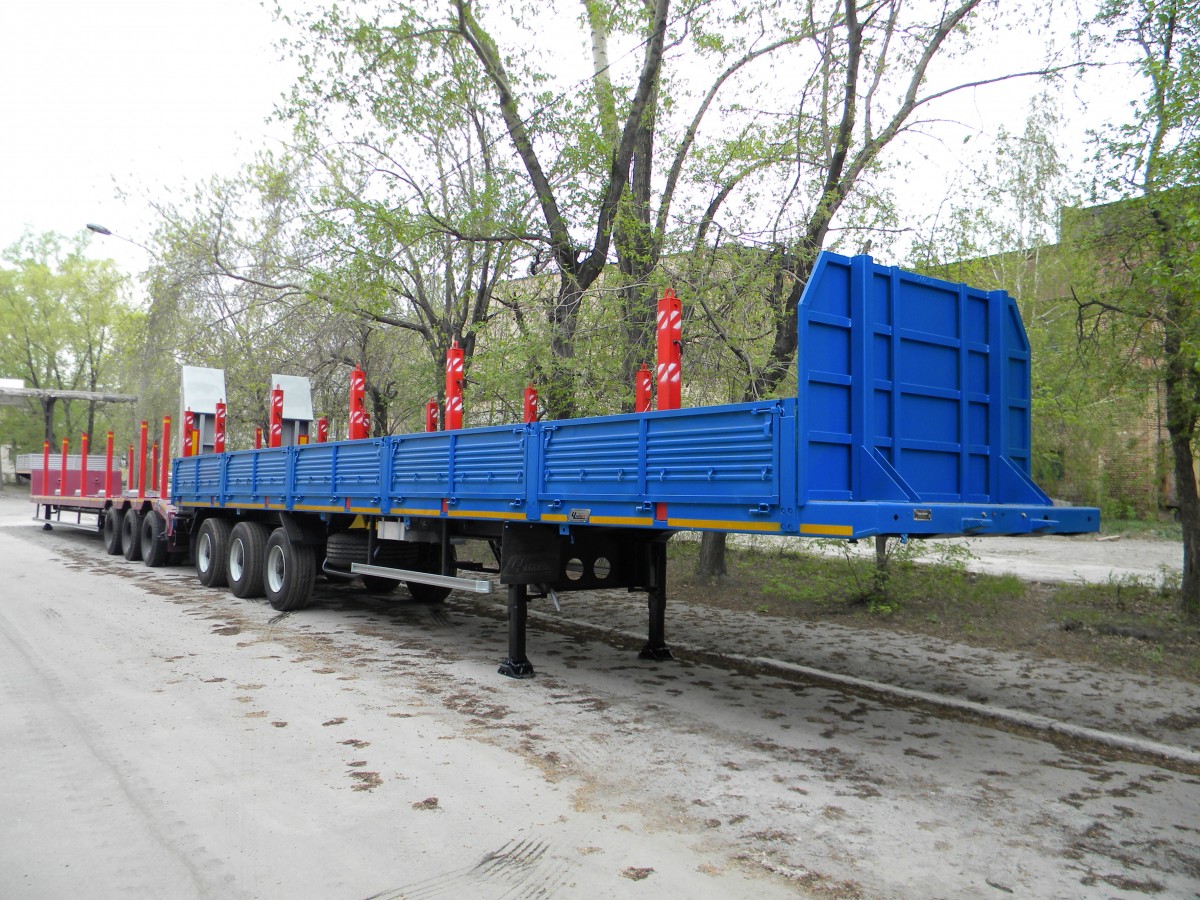 Полуприцеп-тяжеловоз чмзап 99065 по спецификации 038 бтk1e