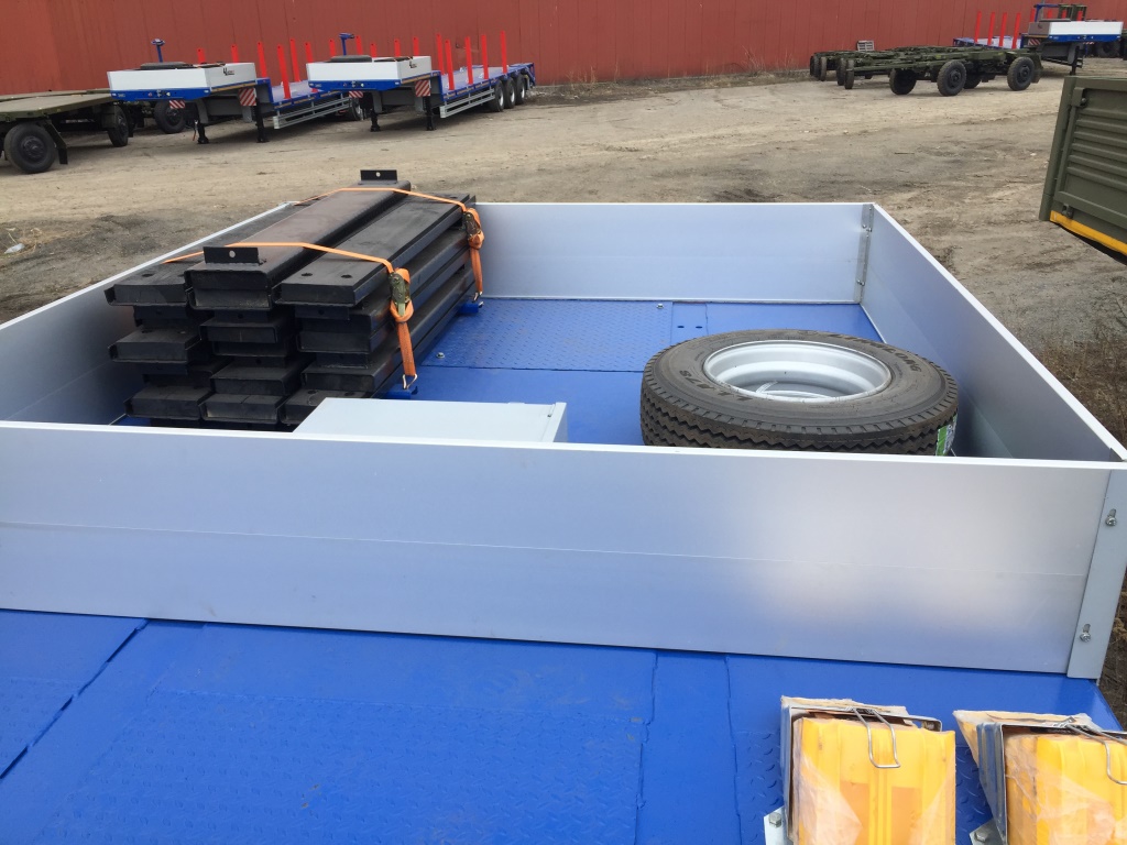 Низкорамный полуприцеп-тяжеловоз чмзап 99064 по спецификации 042-02 ву3 пп4 (100-02)