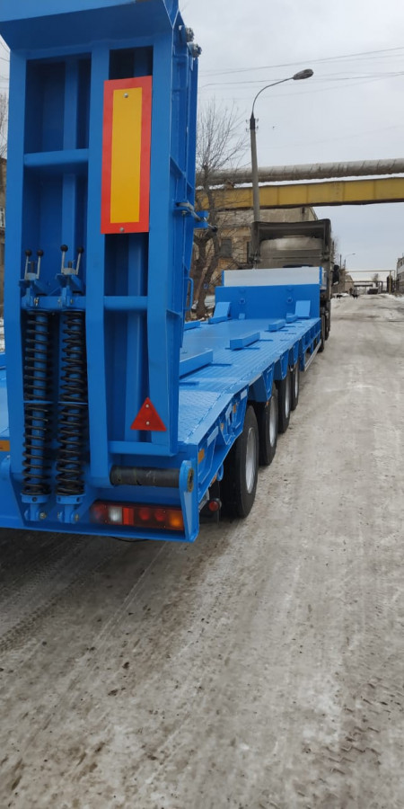 Низкорамный полуприцеп-тяжеловоз чмзап 99903 по спецификации 100-02