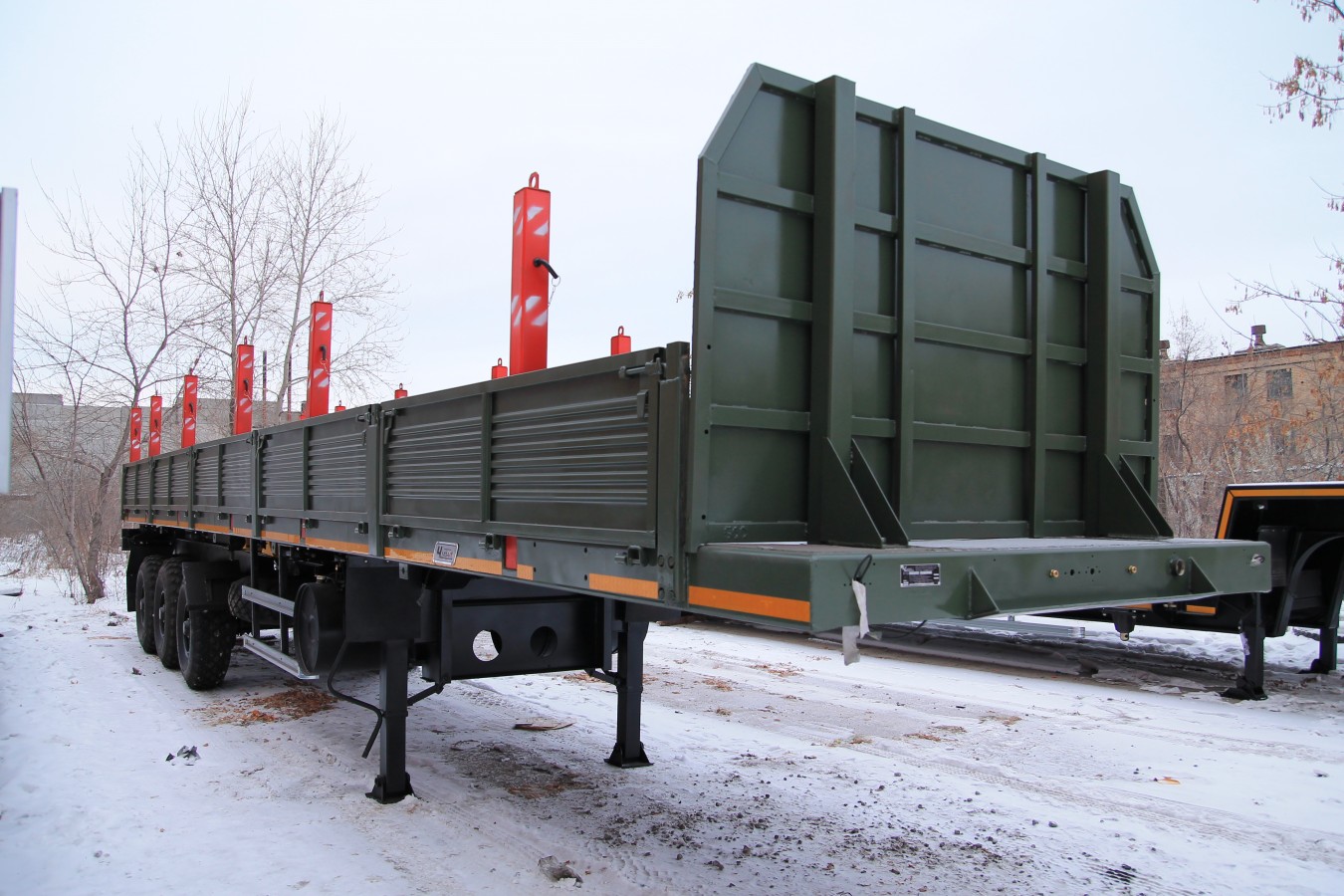 Полуприцеп бортовой чмзап 99065 по спецификации 038 бтк3