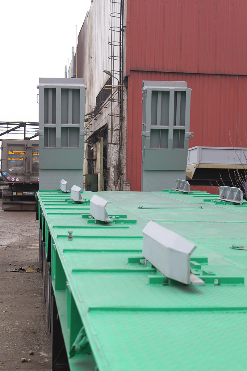 Низкорамный полуприцеп-тяжеловоз чмзап 99904 по спецификации 011 дп g