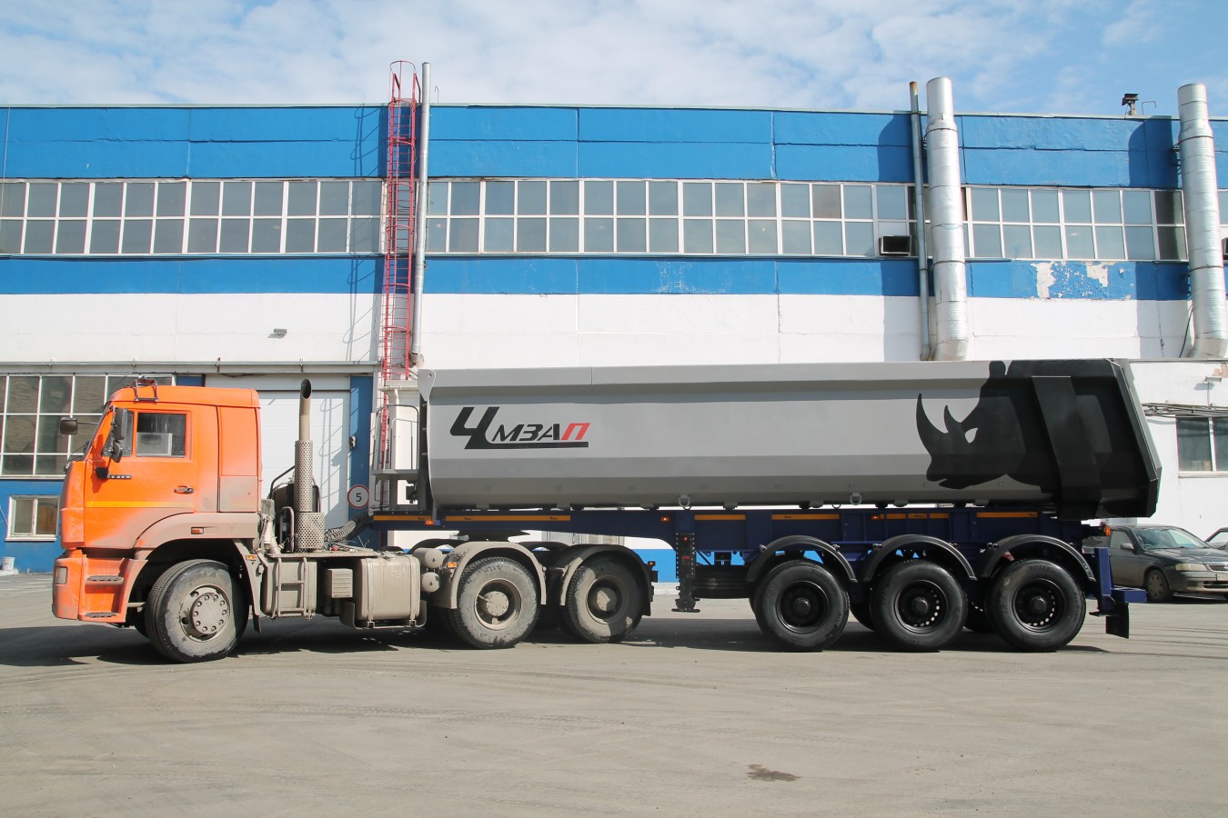 Полуприцеп-самосвал чмзап 9520 по спецификации 022