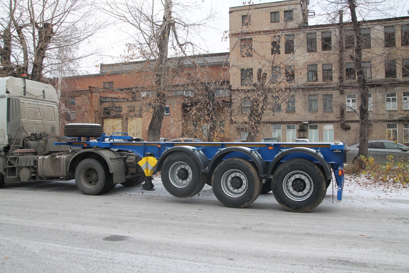 Полуприцеп-контейнеровоз чмзап-9911 по спецификации 041 пк