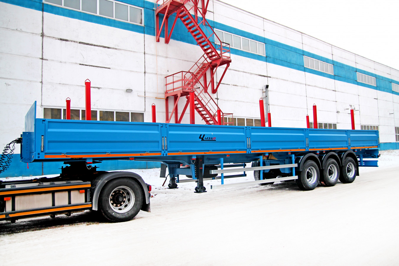 Полуприцеп бортовой чмзап 99065 по спецификации 031 п34