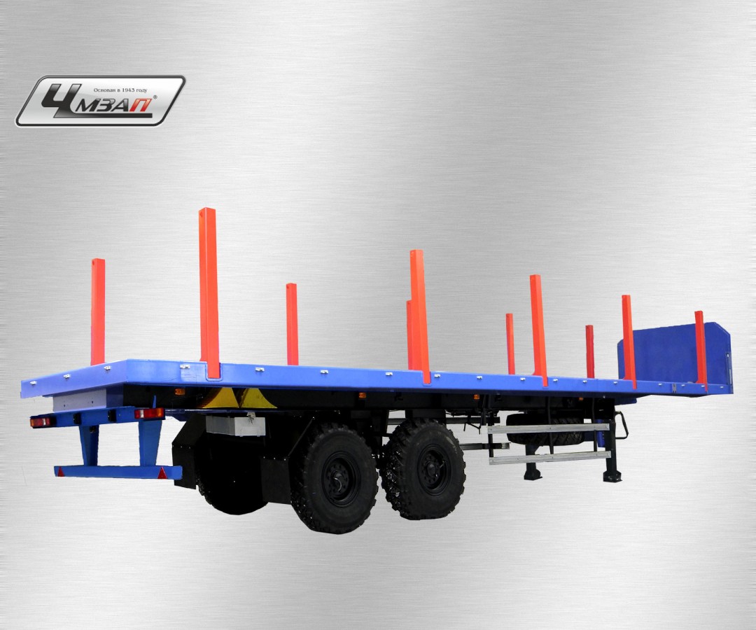 Полуприцеп бортовой чмзап 93853 по спецификации 038 п1с