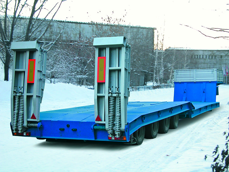 Низкорамный полуприцеп-тяжеловоз чмзап 99903 по спецификации 015