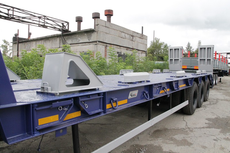 Полуприцеп-тяжеловоз чмзап 9990 по спецификации 073-01 нс