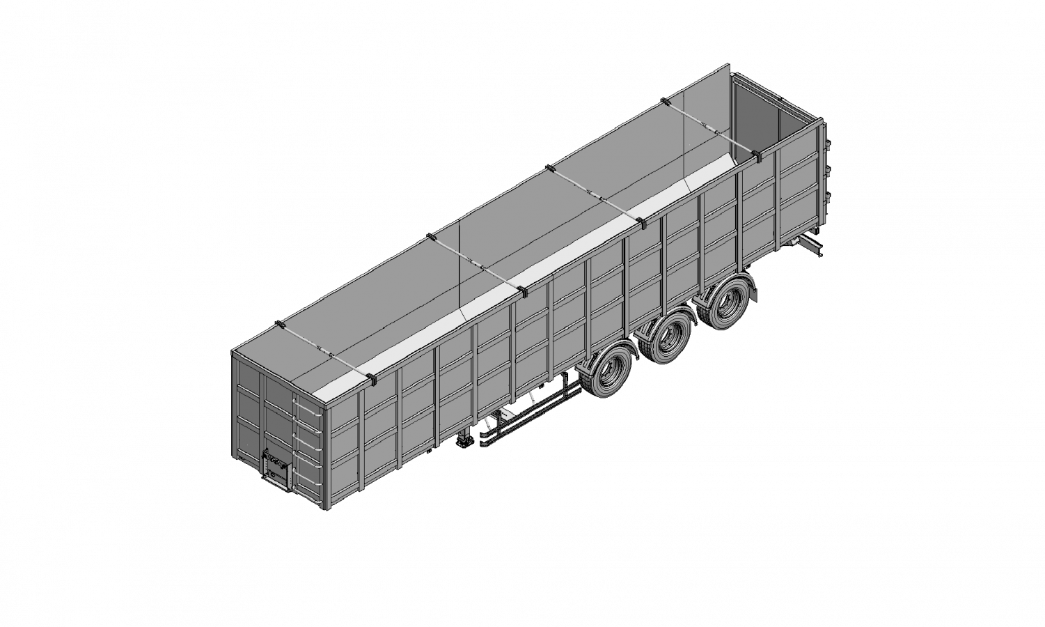 Полуприцеп-тяжеловоз чмзап 9906.5 по спецификации 033-35 м