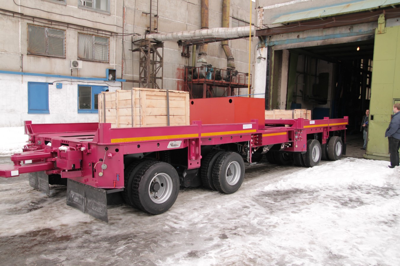 Прицеп-модуль чмзап 702010 по спецификации 011 а