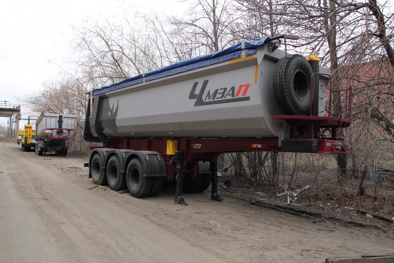 Полуприцеп-самосвал чмзап 9520 по спецификации 030-02