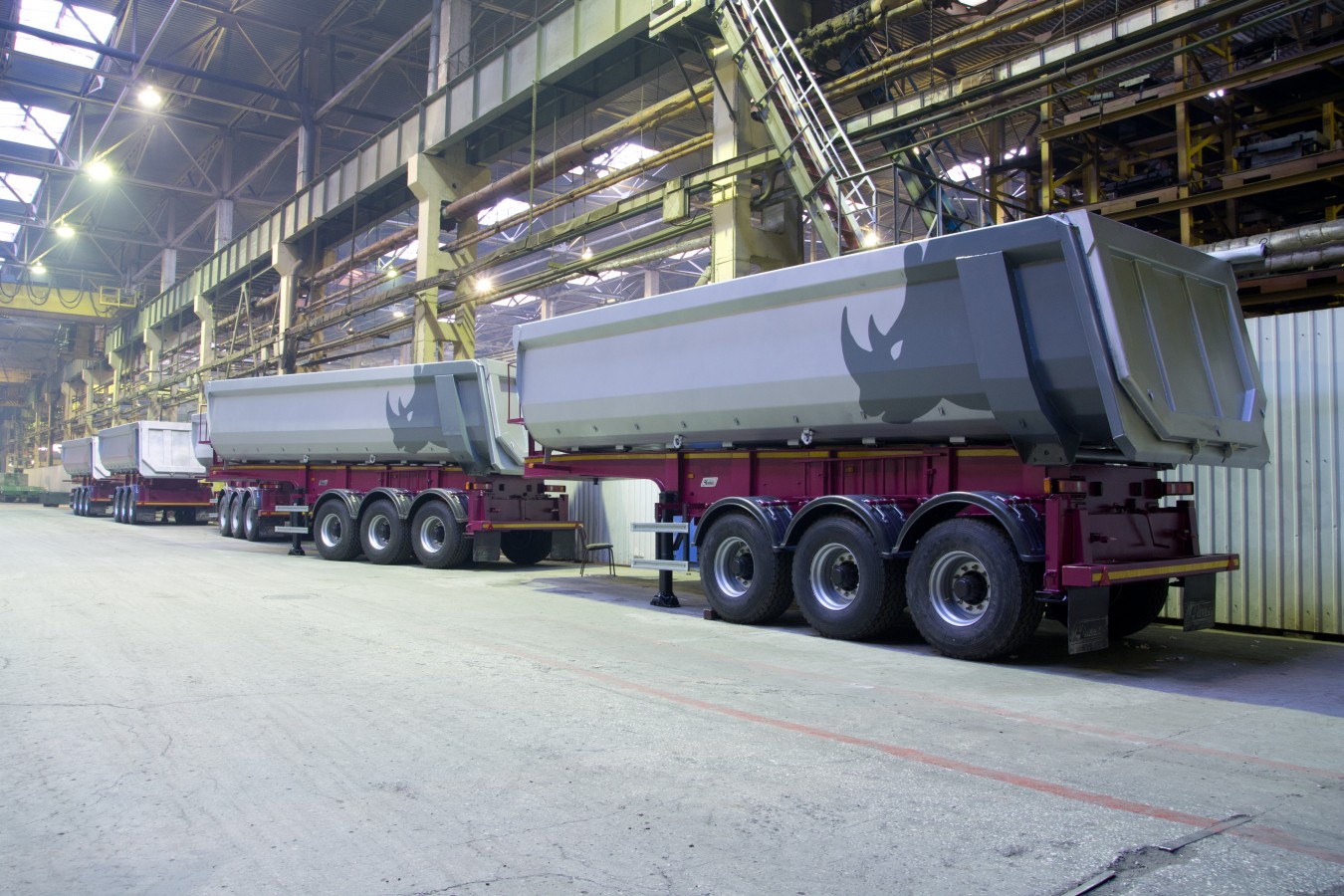 Полуприцеп-самосвал чмзап 9520 по спецификации 022-02 вс