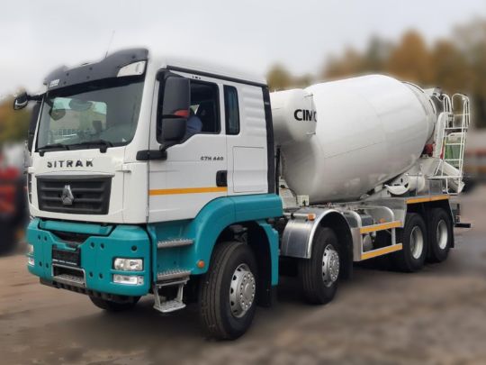 4.2.2.02автобетоносмеситель sitrak c7h 8×4 zz5316gjbv306meобъем барабана 12 куб.м