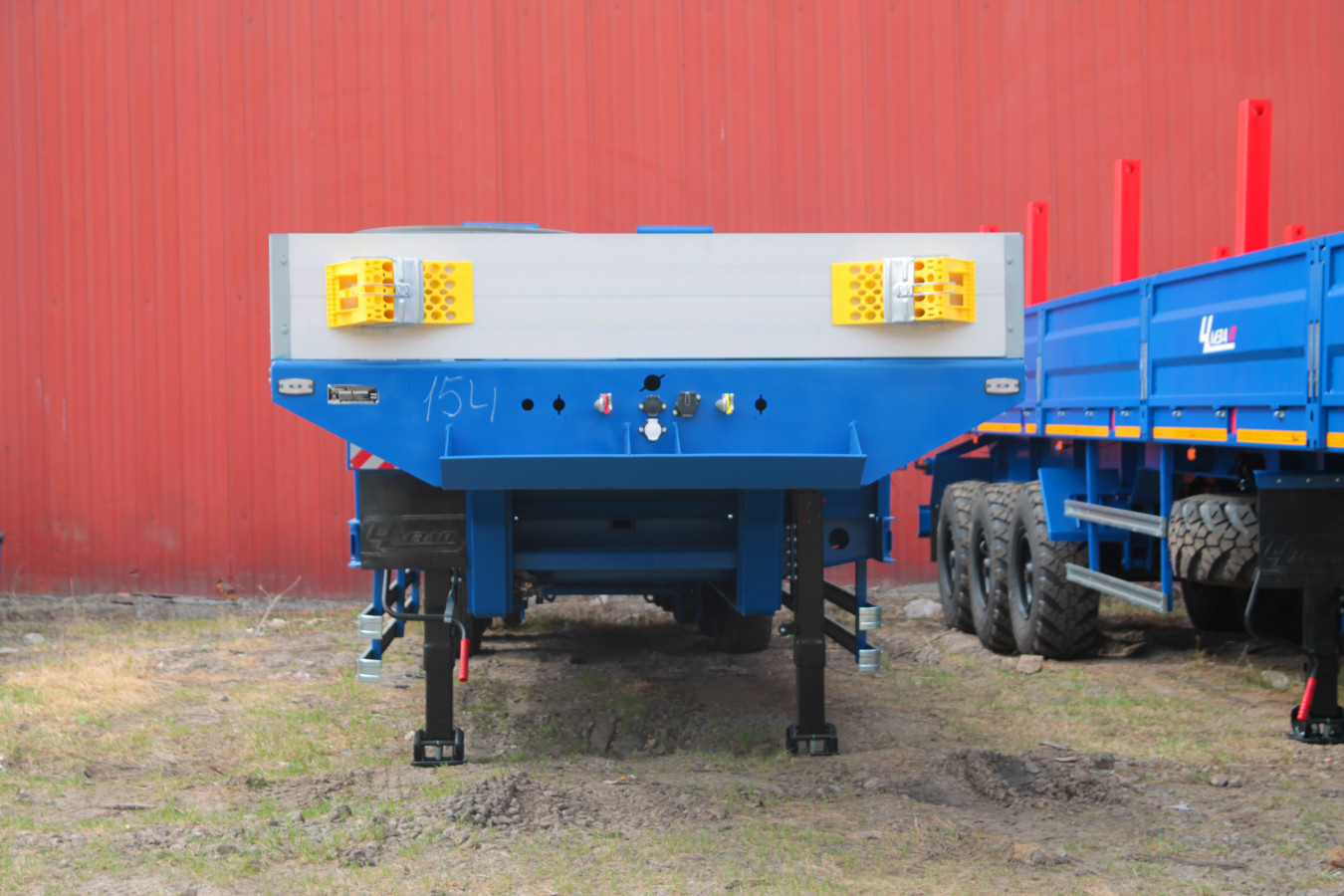 Полуприцеп-тяжеловоз чмзап 99064 по спецификации 081 к