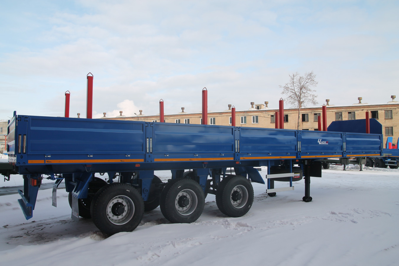 Полуприцеп бортовой чмзап 99065 по спецификации 020 к4