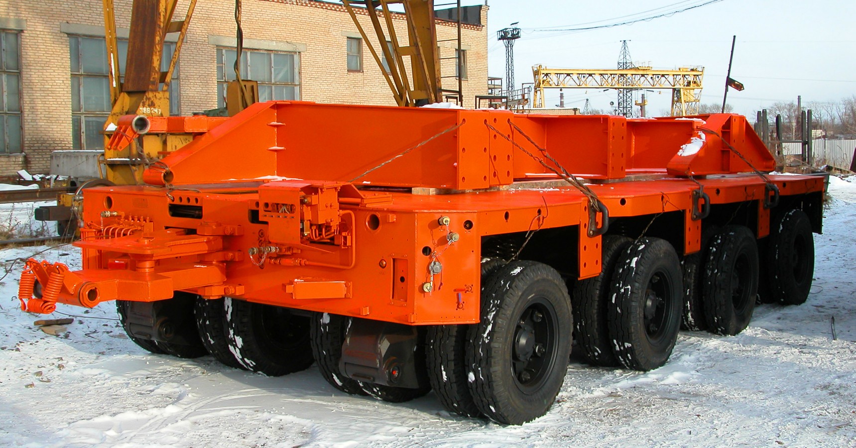 Прицеп-модуль чмзап 704010 по спецификации 011 а