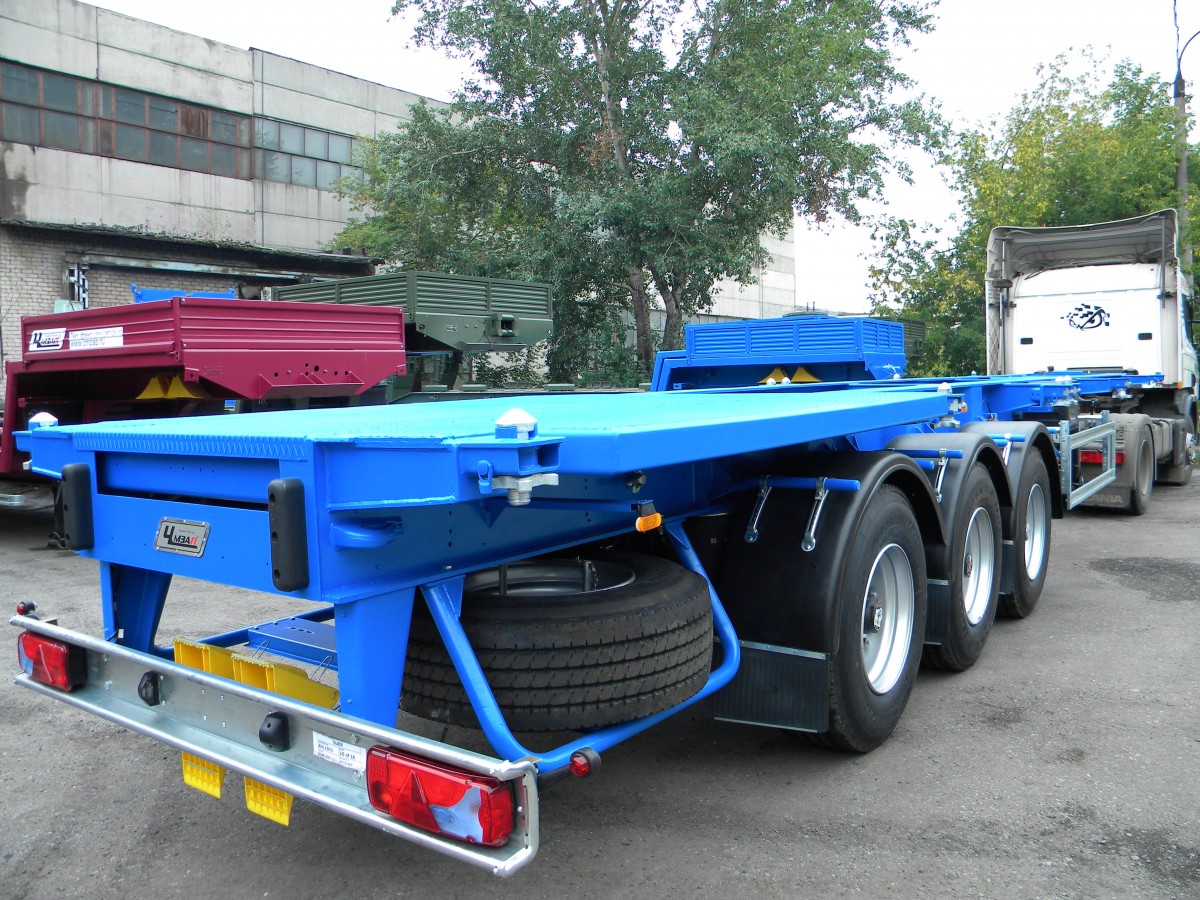 Полуприцеп крона контейнеровоз чмзап 9911 по спецификации w-041