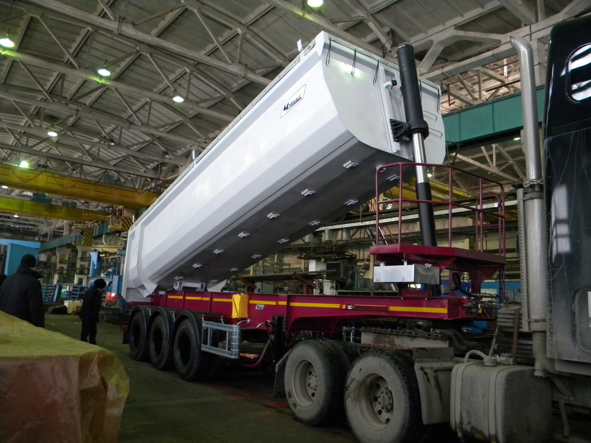 Полуприцеп-самосвал чмзап 9520 по спецификации 030