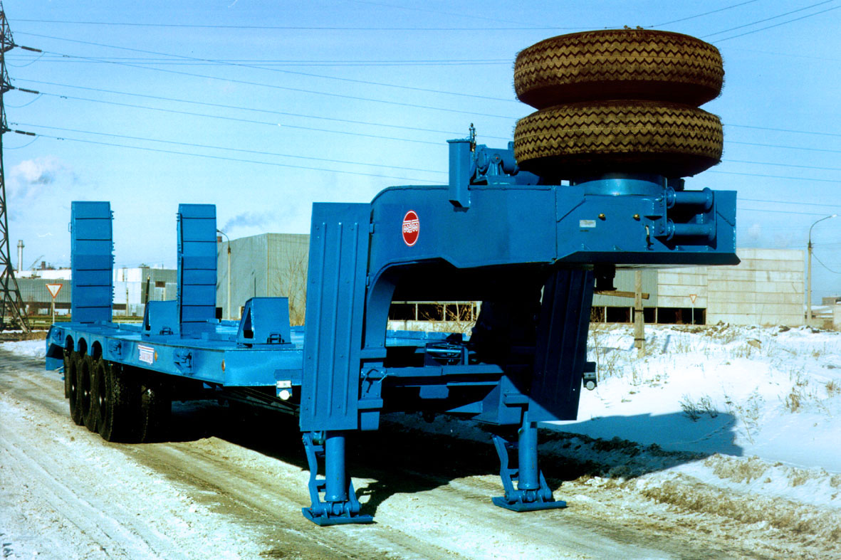 Полуприцеп-тяжеловоз чмзап 9990 по спецификации 070