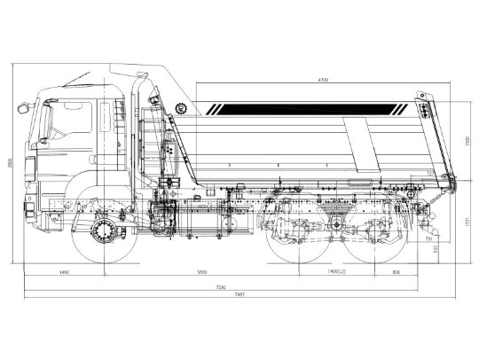 2.1.1.05самосвал sitrak c7h 6×6 zz3406v365me16 куб. м.