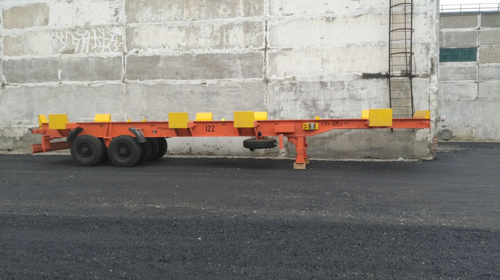 Скелетал-трейлер чмзап 602010 по спецификации 010 м4