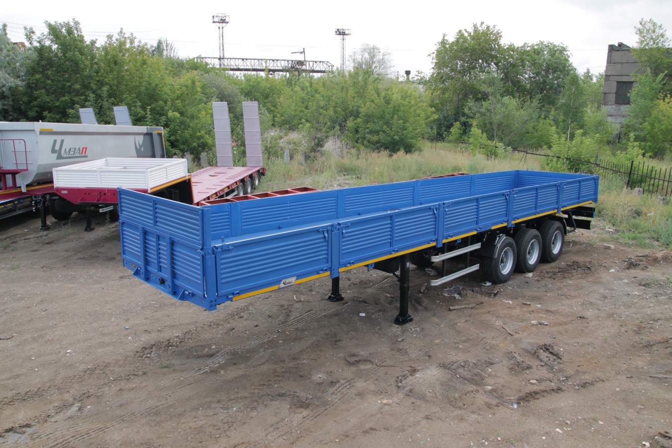 Полуприцеп-тяжеловоз чмзап 99065 по спецификации 031 п1