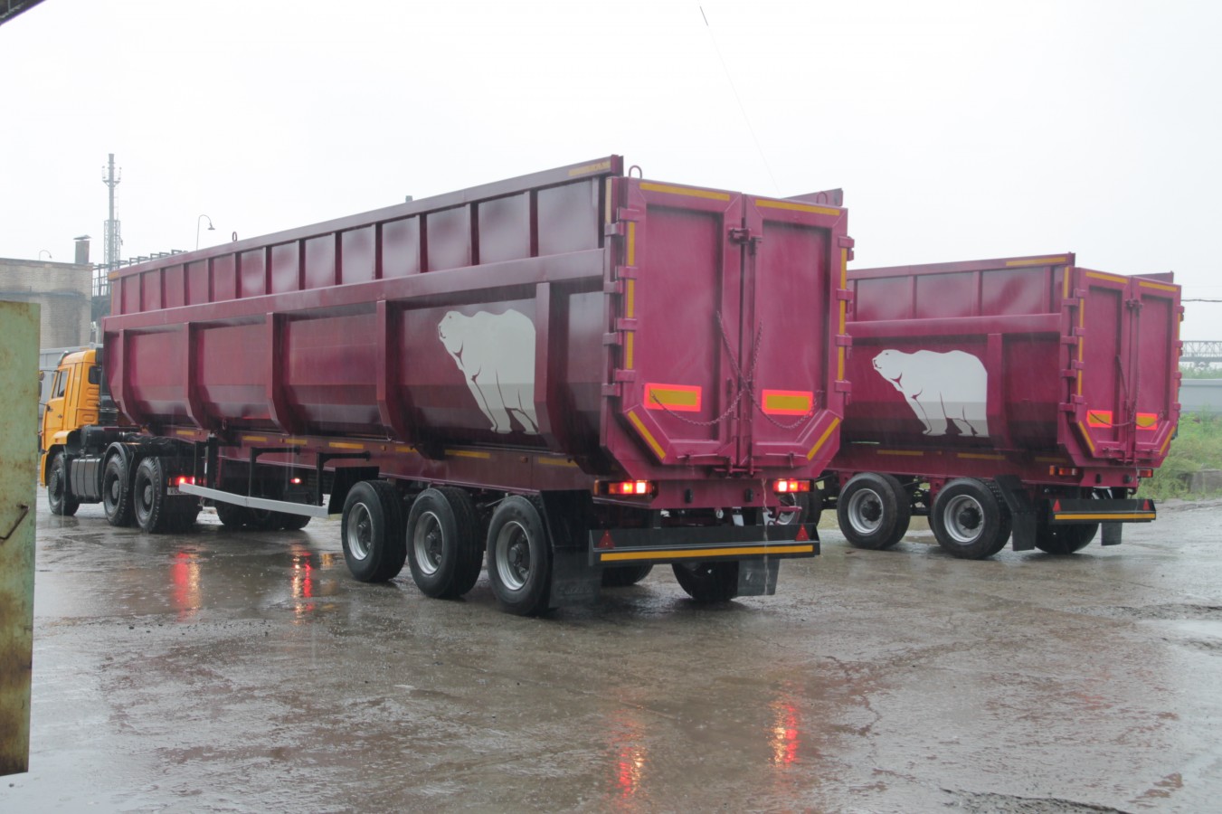 Полуприцеп-тяжеловоз чмзап 99065 по спецификации 033 хп41