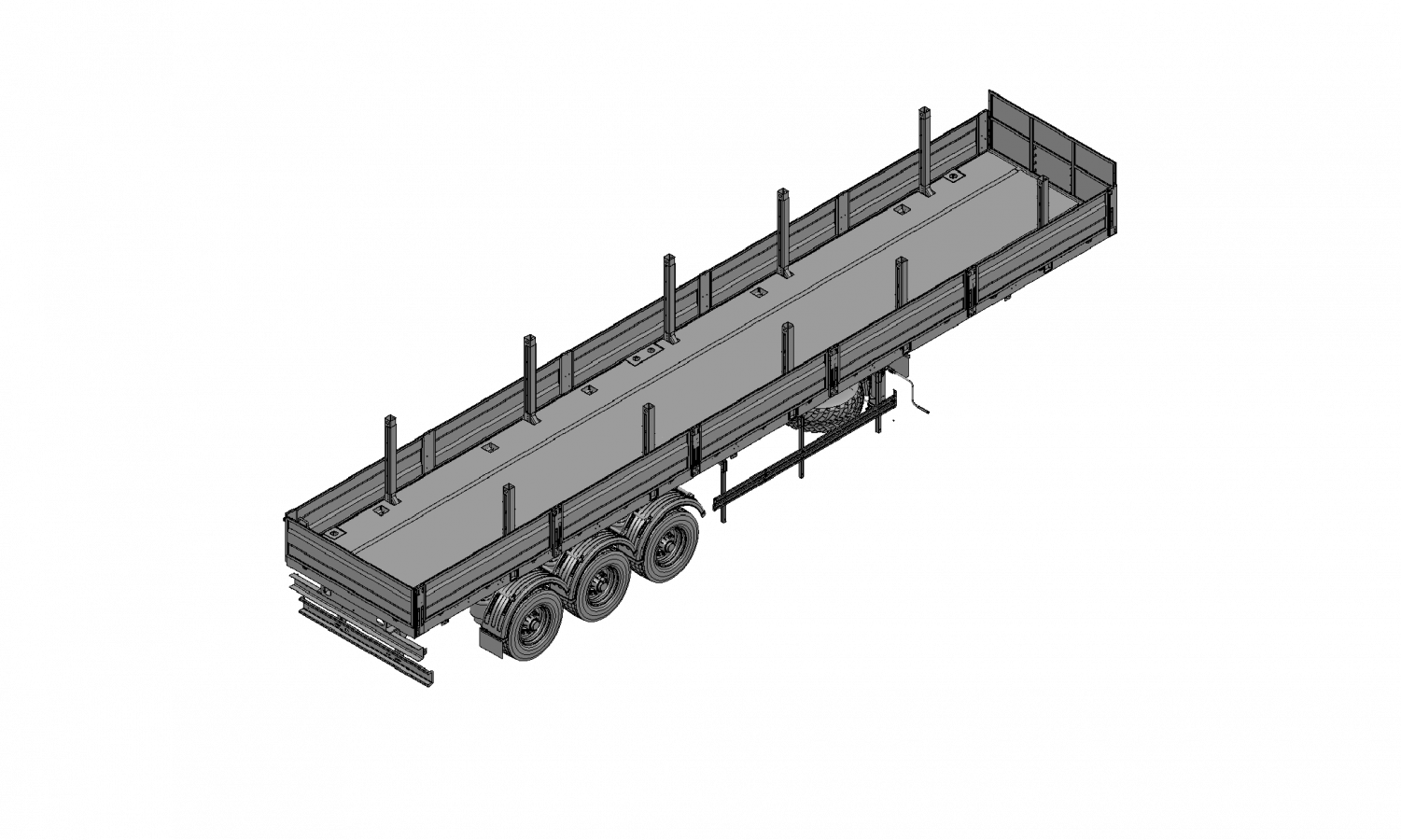 Полуприцеп-тяжеловоз чмзап 99064 по спецификации 031 п37