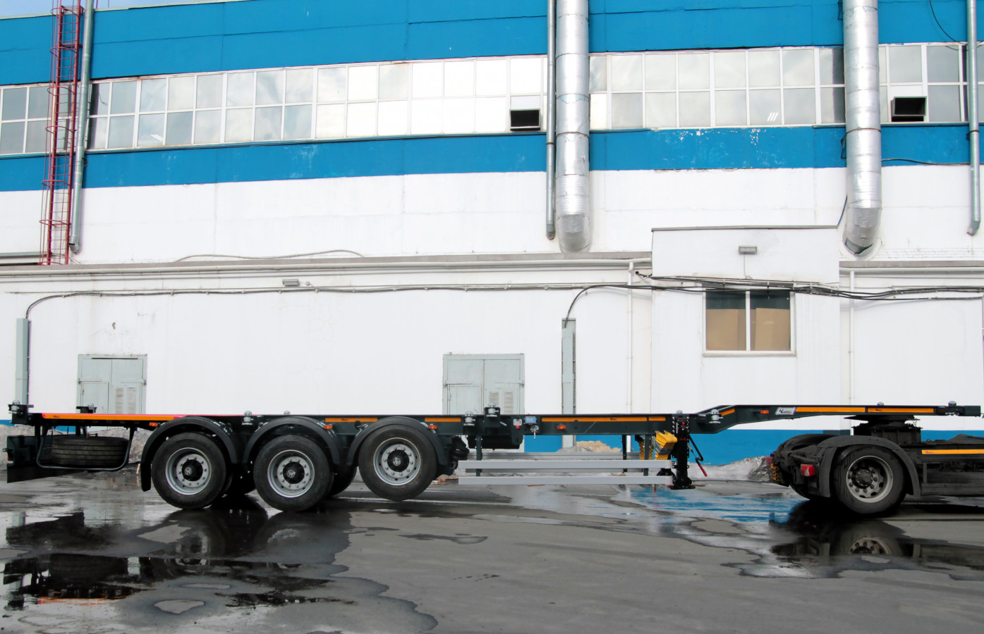 Полуприцеп-контейнеровоз чмзап 99064 по спецификации 053 плc